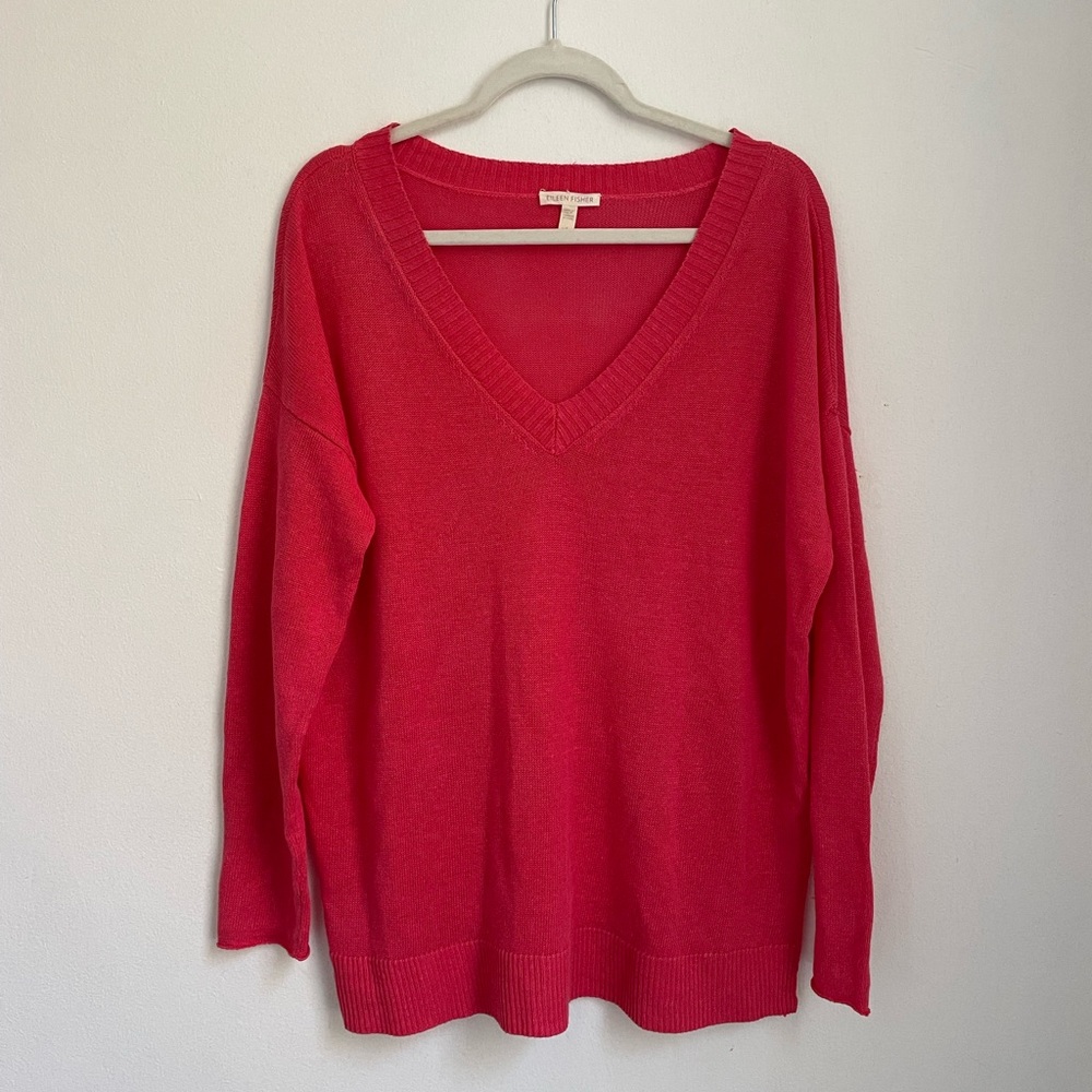 Eileen Fisher organic linen tunic